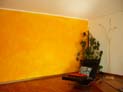 gelbe Wand